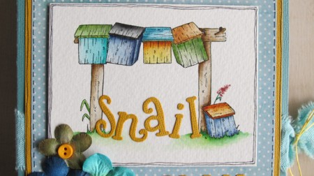 Snailmail DT Vilda Stamps detail3