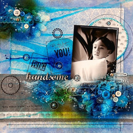 Handsome Layout by Irene Tan using Maja Design(resize)